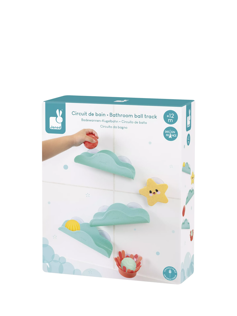 Janod Bathroom Ball Track bath toy, UK version