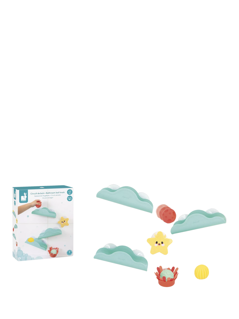 Janod Bathroom Ball Track bath toy, UK version