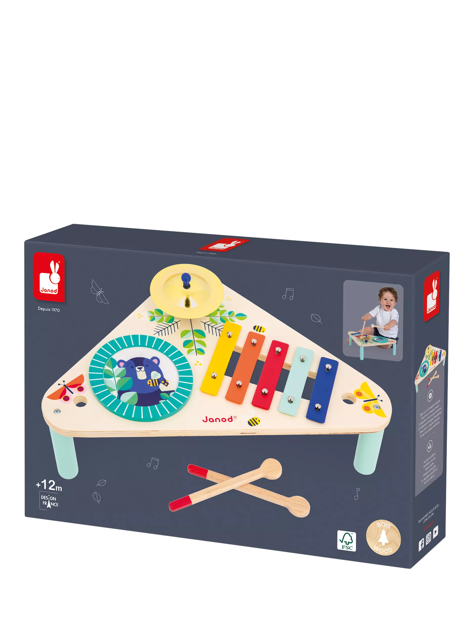 Janod Goia music table - British product