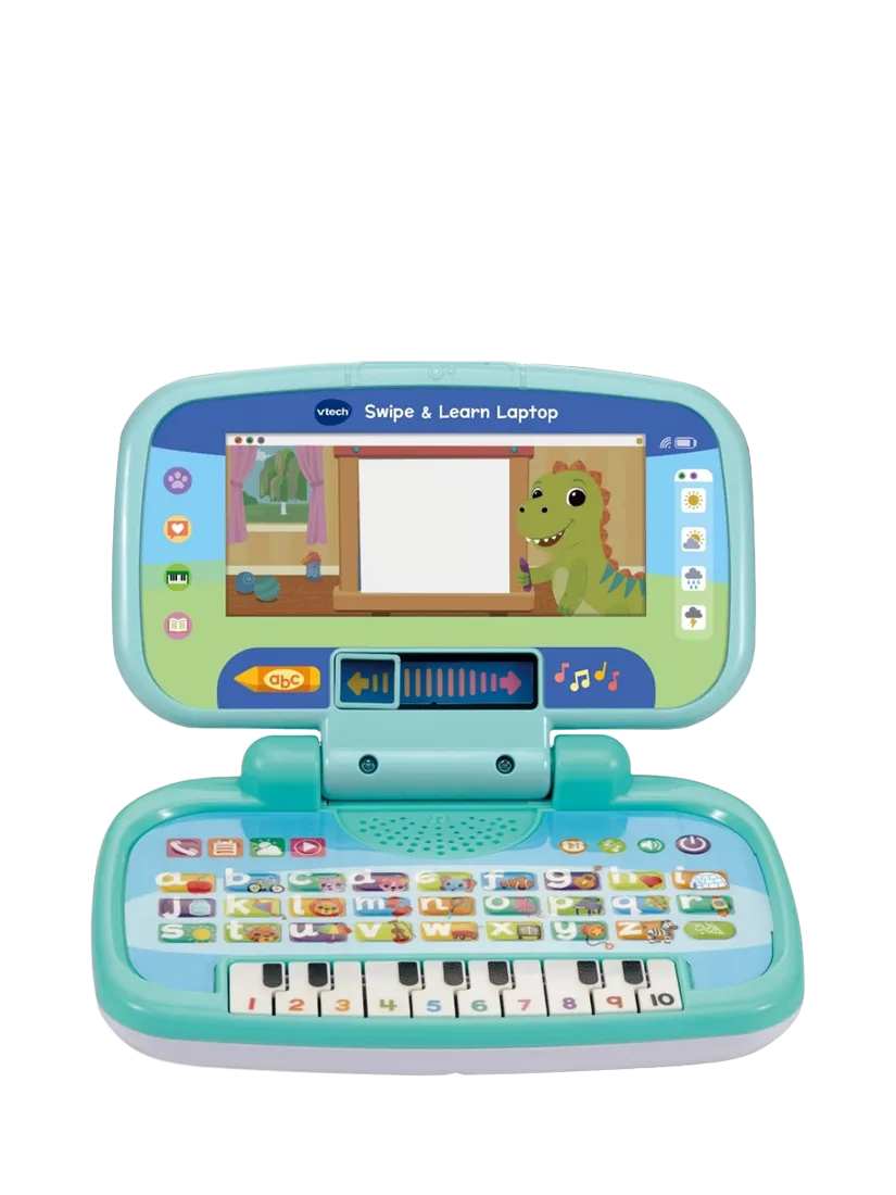 VTech Swipe & Learn Laptop educational toy for toddlers, imported from the UK
