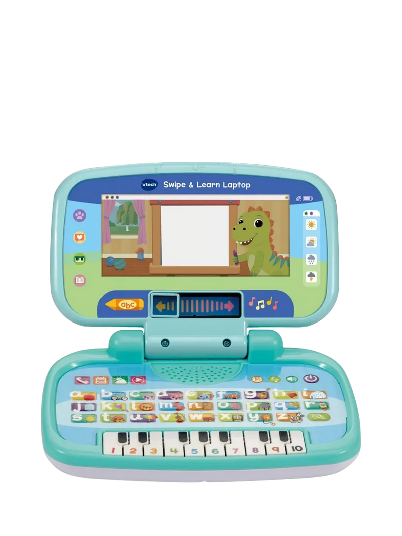 VTech Swipe & Learn Laptop educational toy for toddlers, imported from the UK
