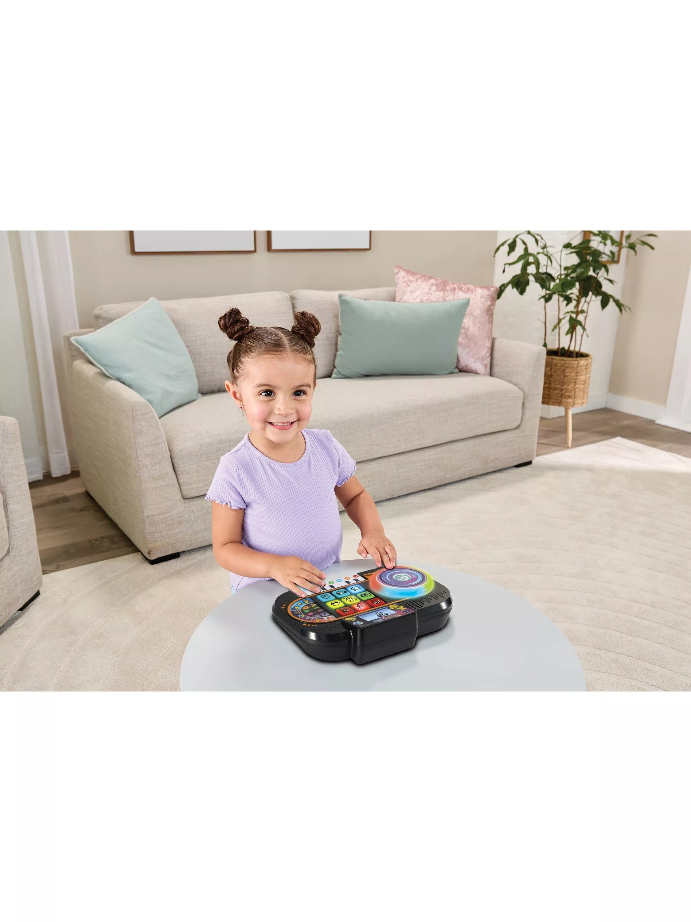 VTech Mix It Up DJ toy with backlit display and turntable (British brand)