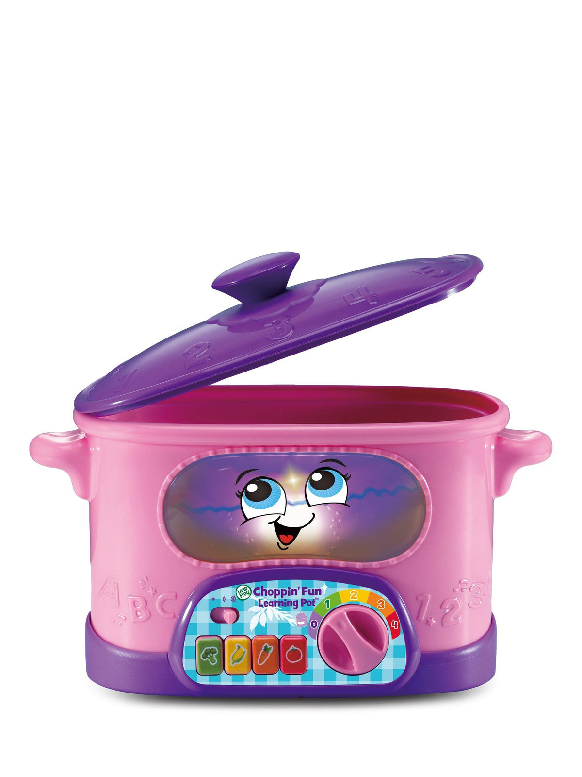 Interactive Role-Play Cooking Pot with Chopping Vegetables and Learning Features