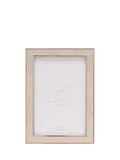 Elegance by Impressions Shagreen Photo Frame with grey faux-shagreen insert (British brand)