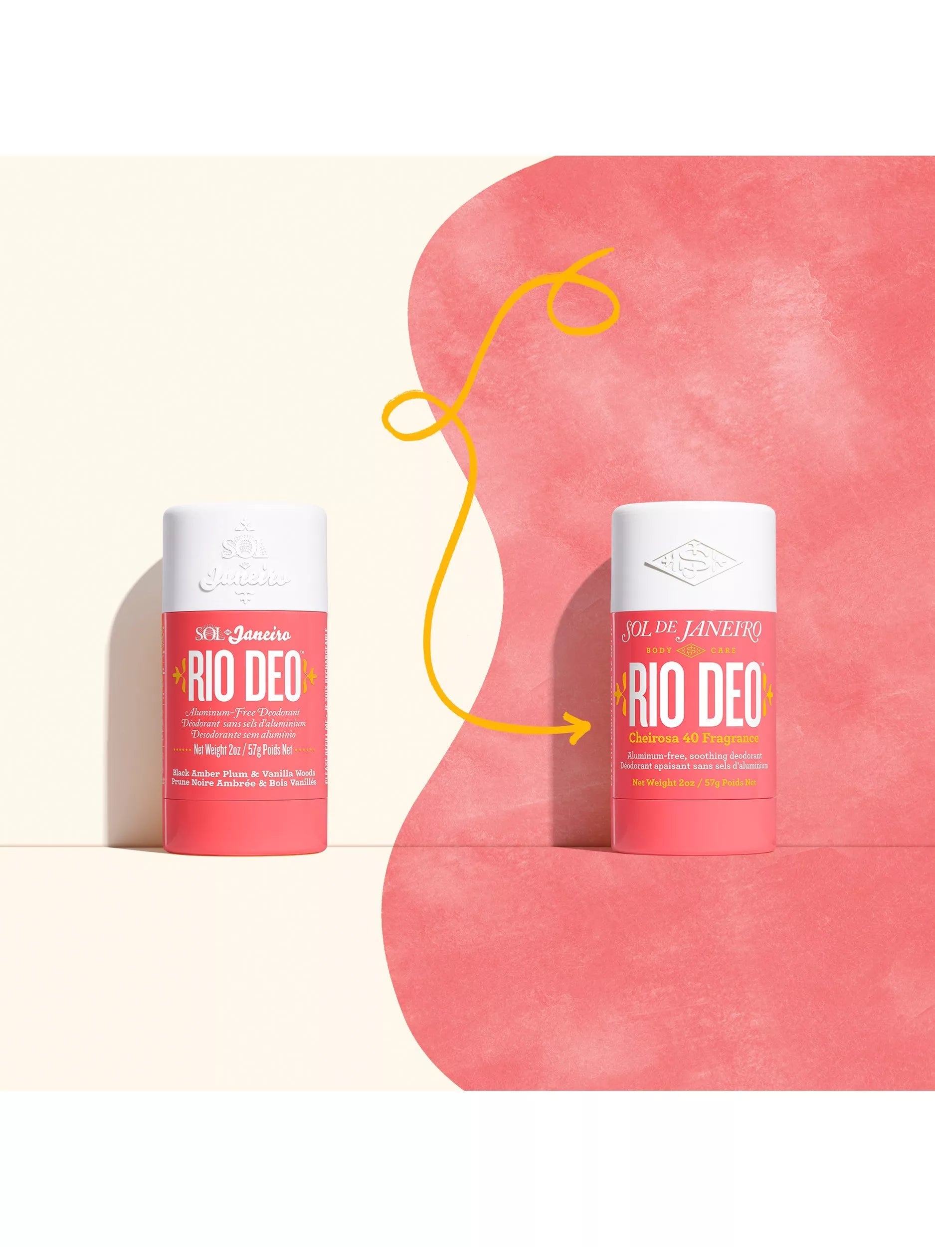 Sol de Janeiro deodorant refill Cheirosa 40 57g - British product