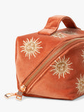 Elizabeth Scarlett Sun Goddess makeup bag Rust - British product