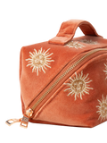 Elizabeth Scarlett Sun Goddess makeup bag Rust - British product