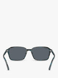 Ray-Ban RB2231 rectangular sunglasses blue frame glass lens, imported from the UK