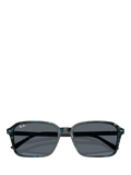 Ray-Ban RB2231 rectangular sunglasses blue frame glass lens, imported from the UK