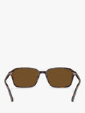 Ray-Ban RB2231 polarised rectangular sunglasses Havana Brown, UK version