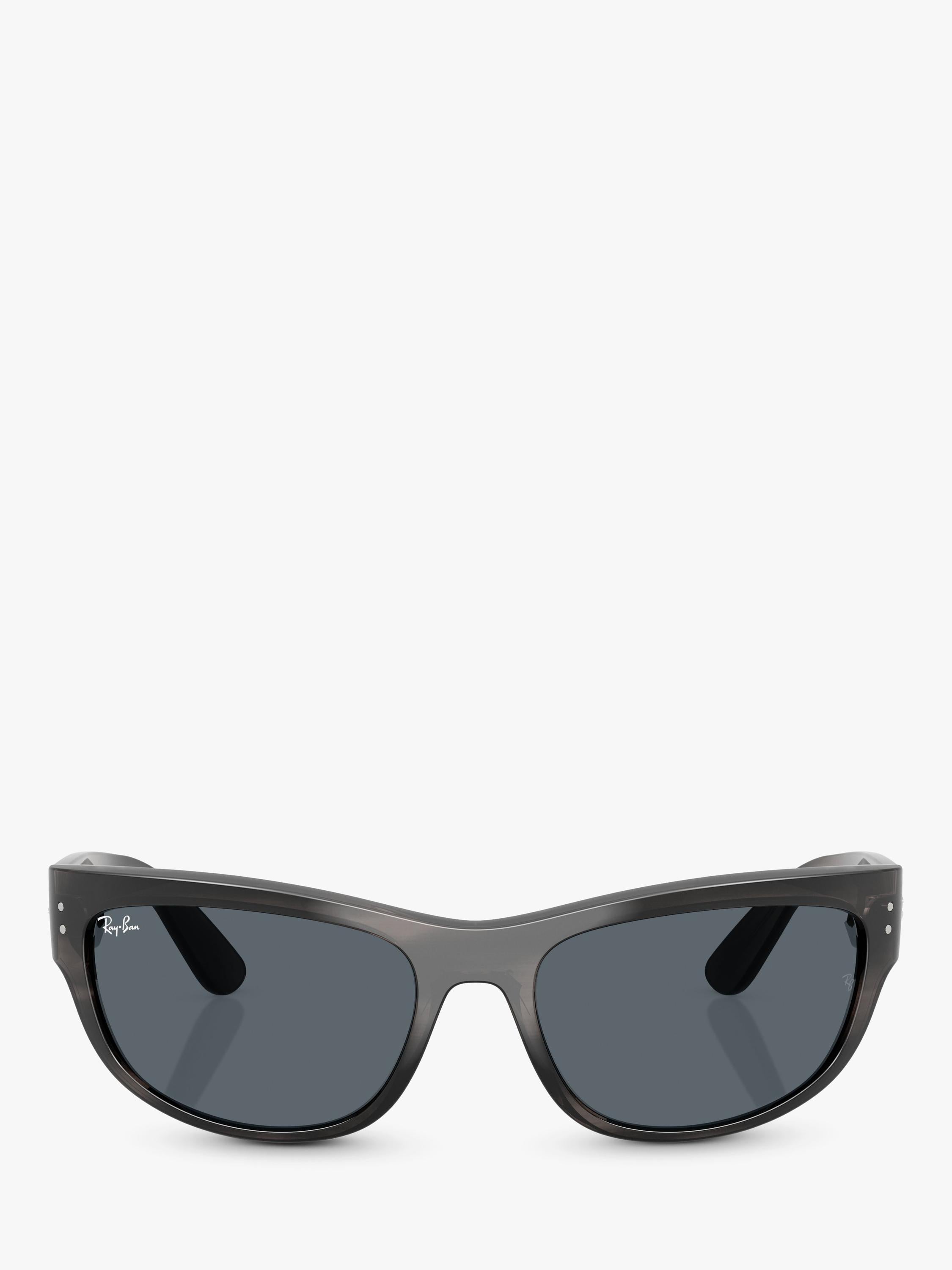 Ray-Ban RB2289 rectangular sunglasses black frame, UK version
