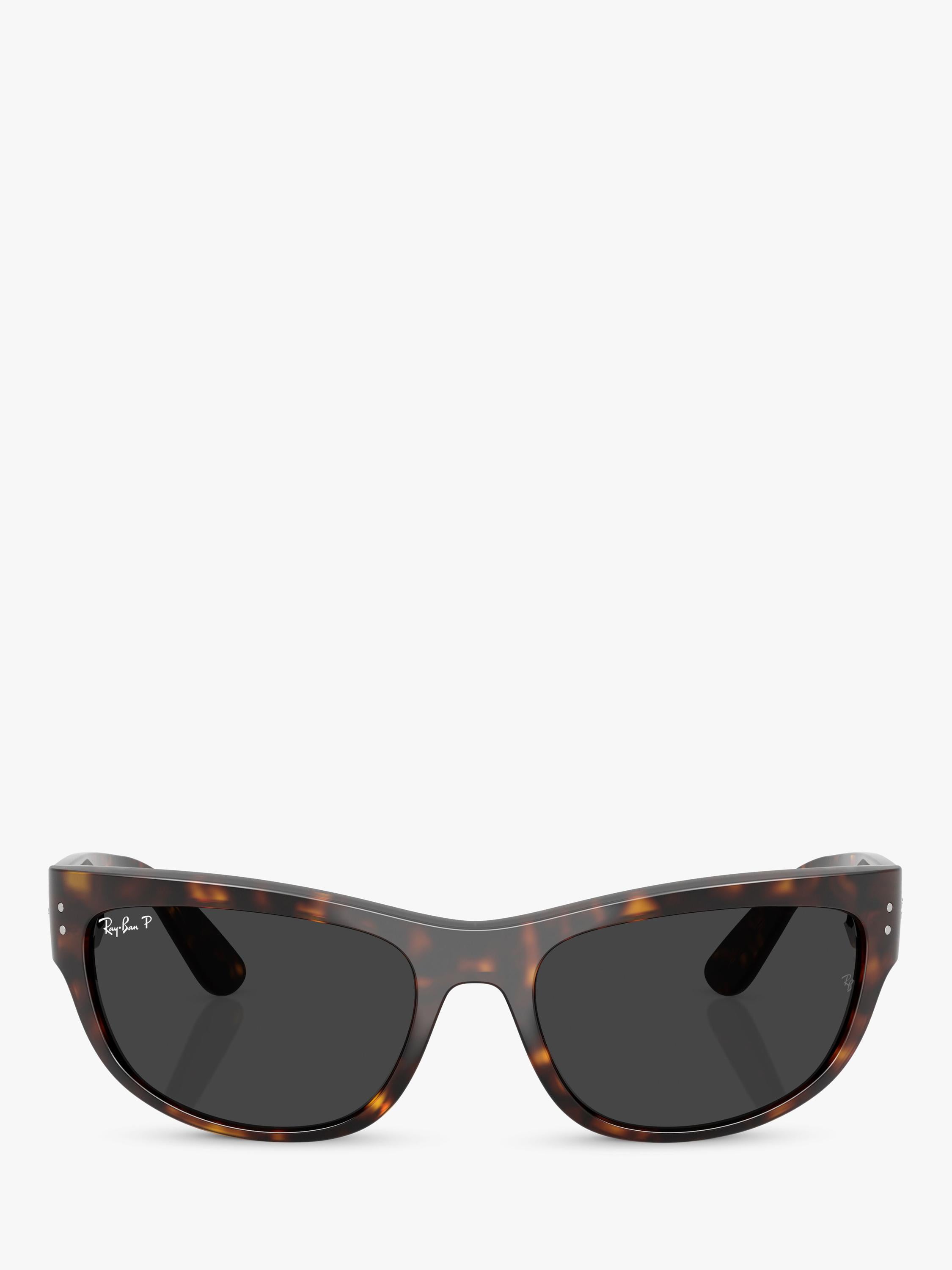 Ray-Ban RB2289 polarised rectangular sunglasses Havana Grey - British product