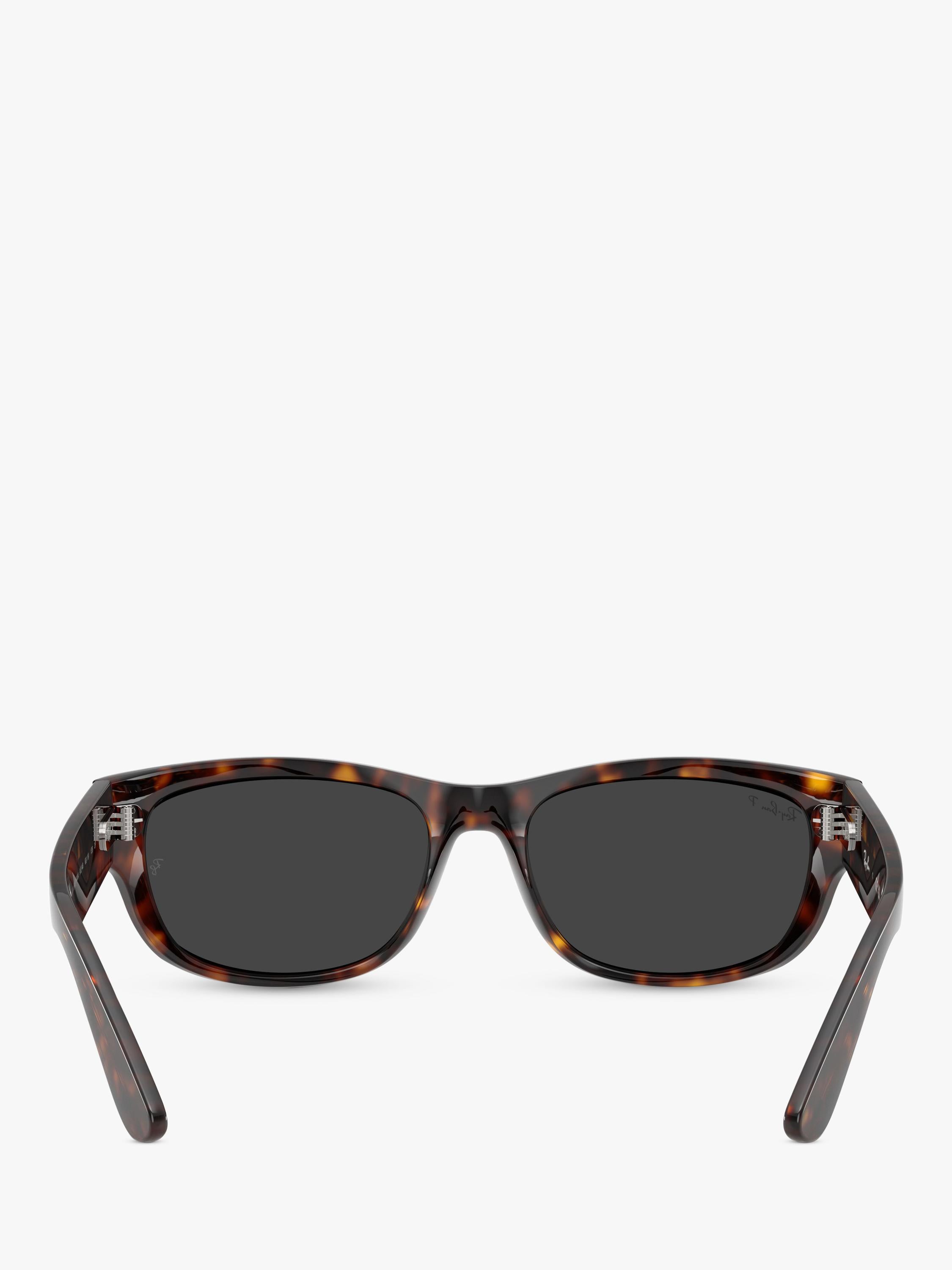 Ray-Ban RB2289 polarised rectangular sunglasses Havana Grey - British product
