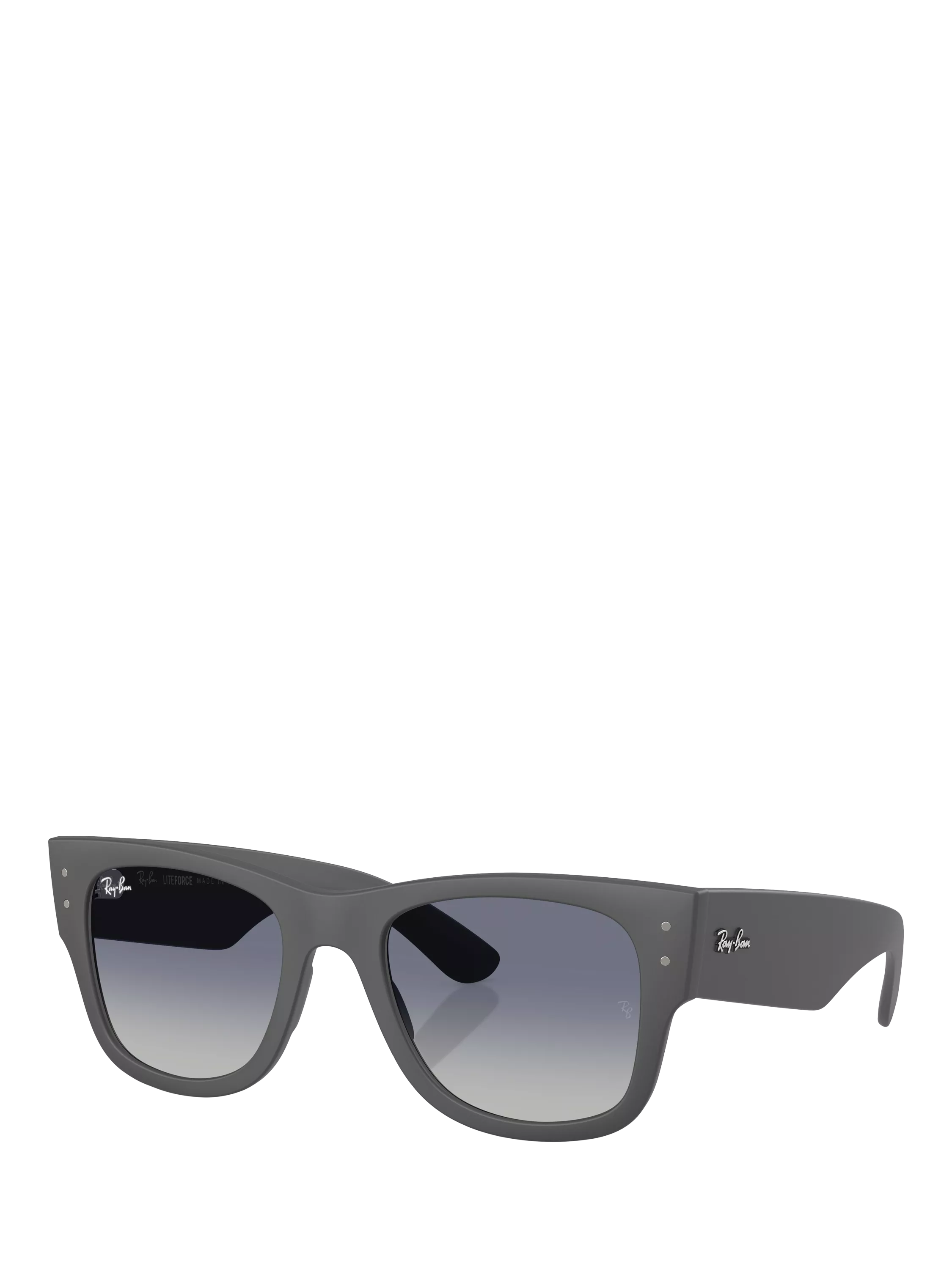 Ray-Ban Mega Wayfarer sunglasses sand grey blue gradient (British brand)