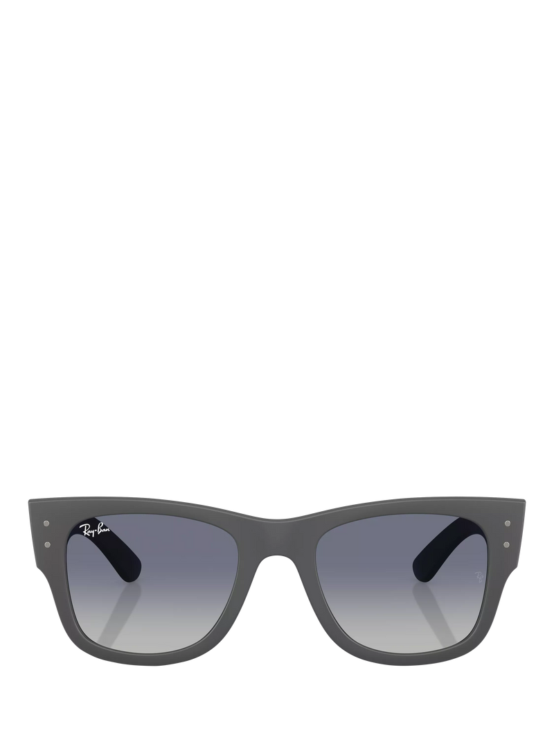 Ray-Ban Mega Wayfarer sunglasses sand grey blue gradient (British brand)