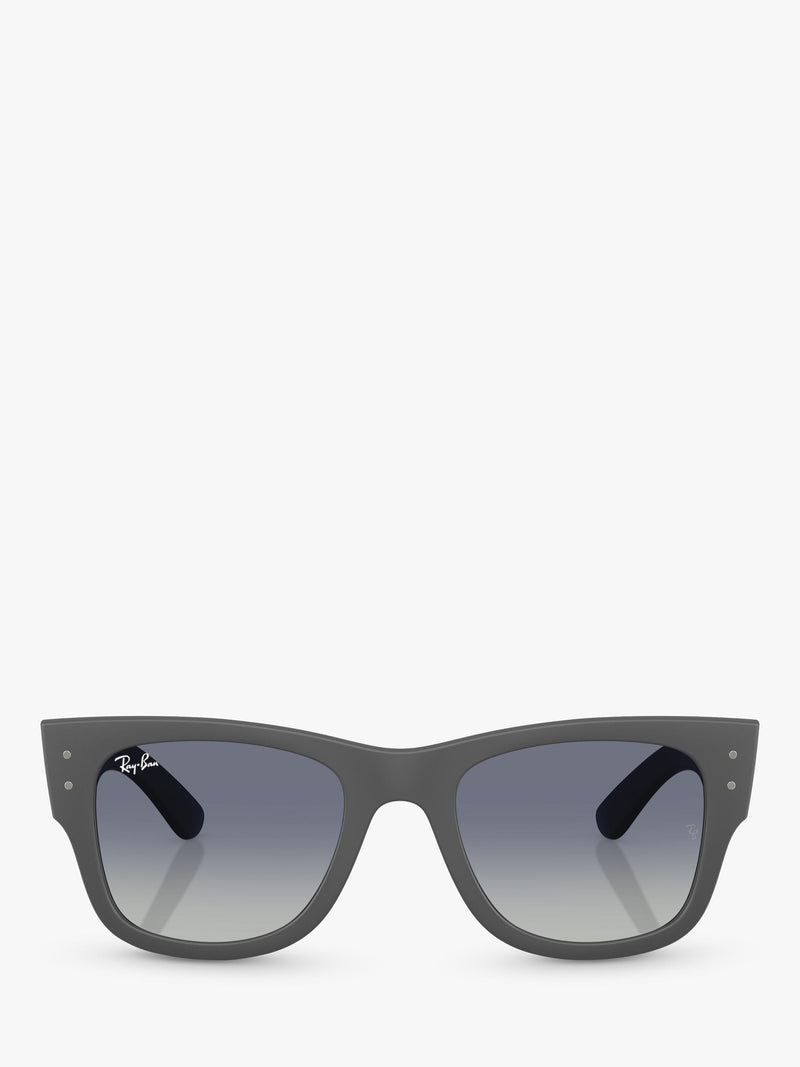 Ray-Ban Mega Wayfarer sunglasses sand grey blue gradient (British brand)