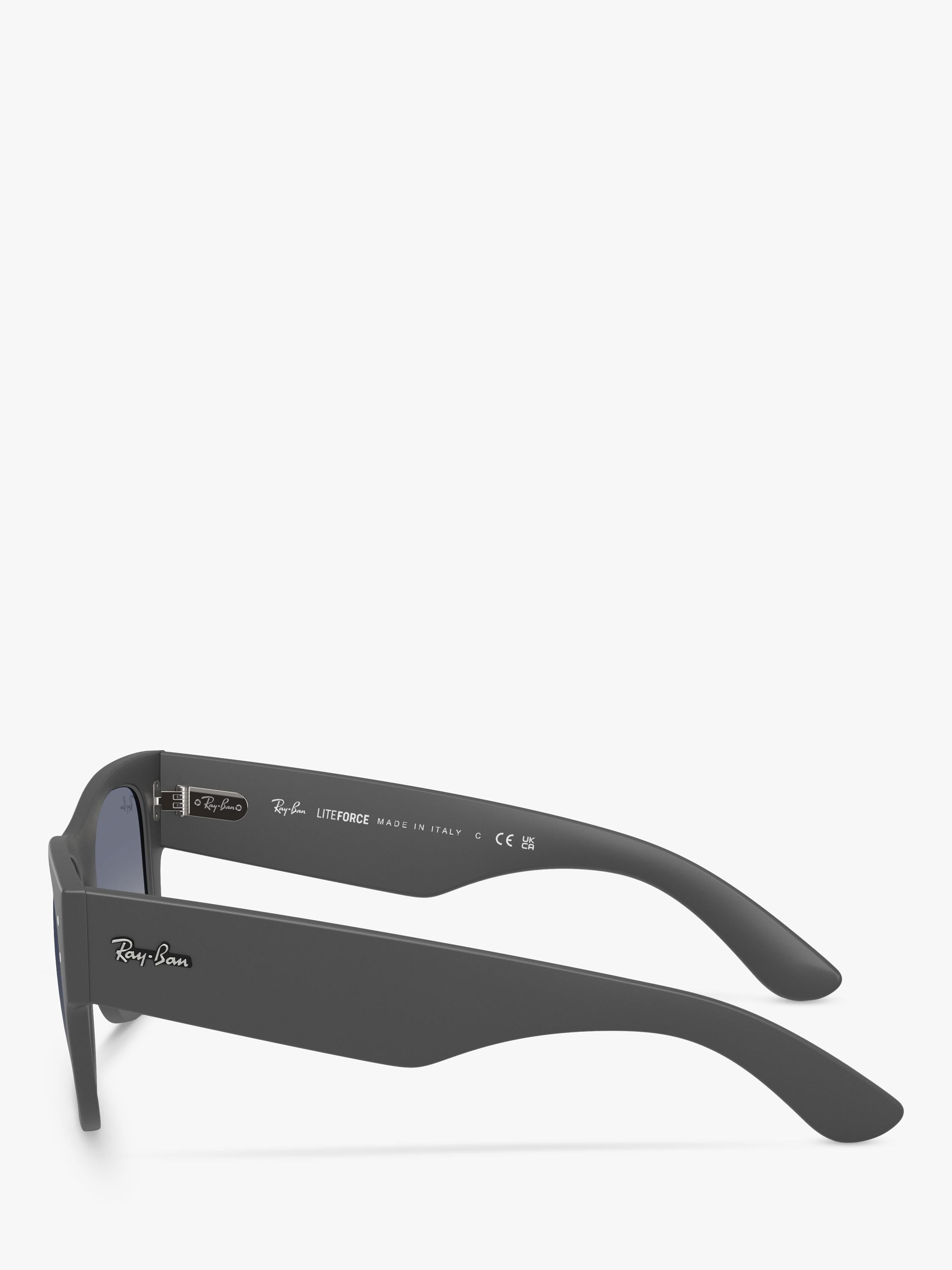 Ray-Ban Mega Wayfarer sunglasses sand grey blue gradient (British brand)