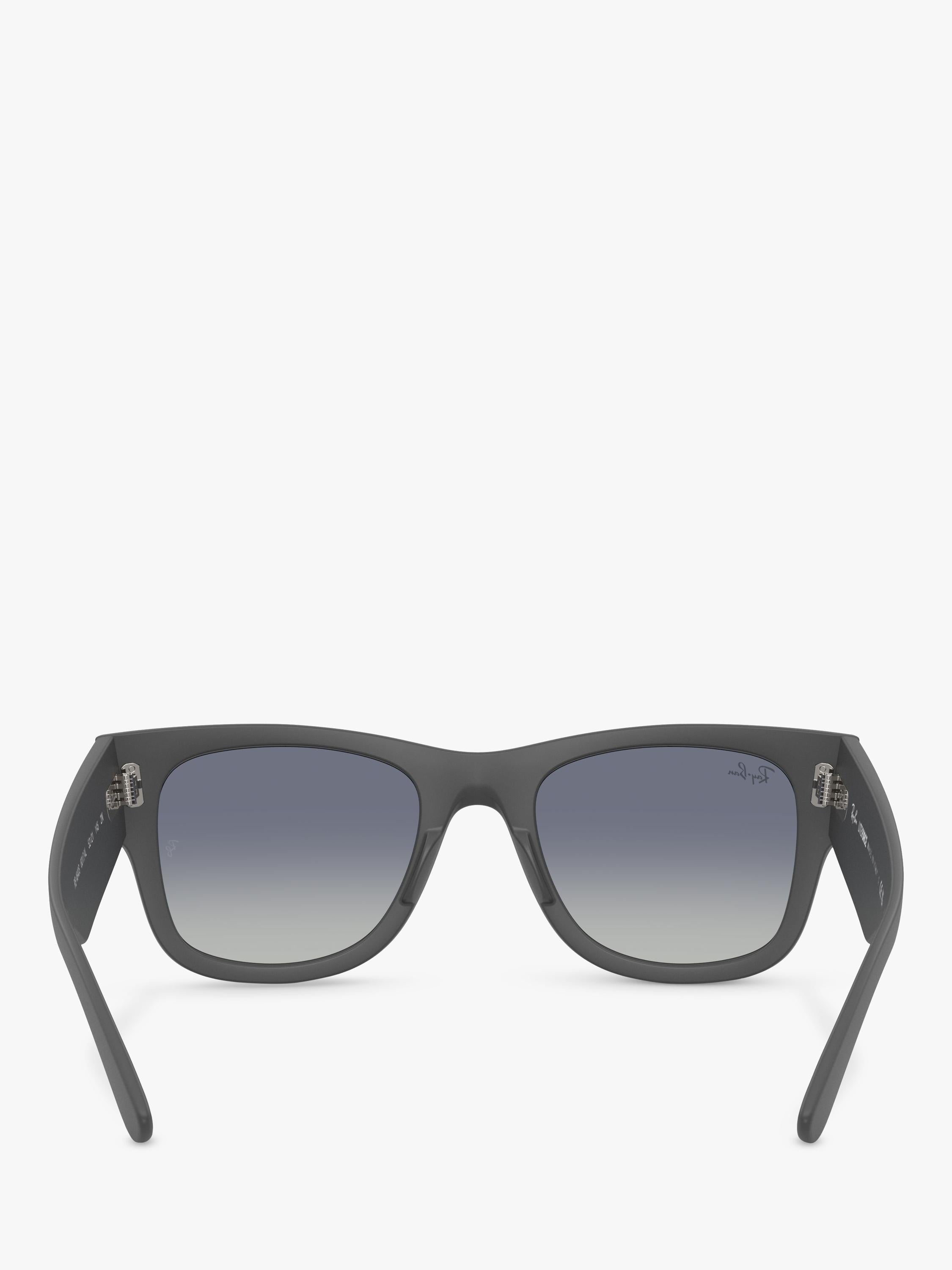 Ray-Ban Mega Wayfarer sunglasses sand grey blue gradient (British brand)