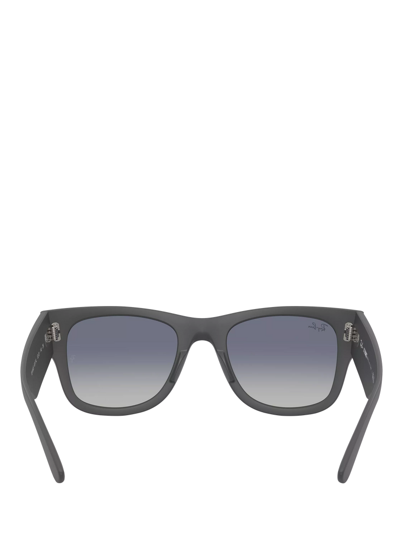 Ray-Ban Mega Wayfarer sunglasses sand grey blue gradient (British brand)