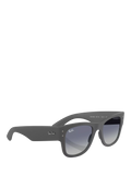 Ray-Ban Mega Wayfarer sunglasses sand grey blue gradient (British brand)
