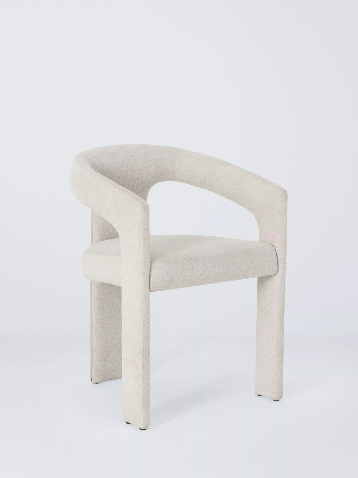 Paire de chaises de salle à manger rembourrées John Lewis Contour - Produit britannique