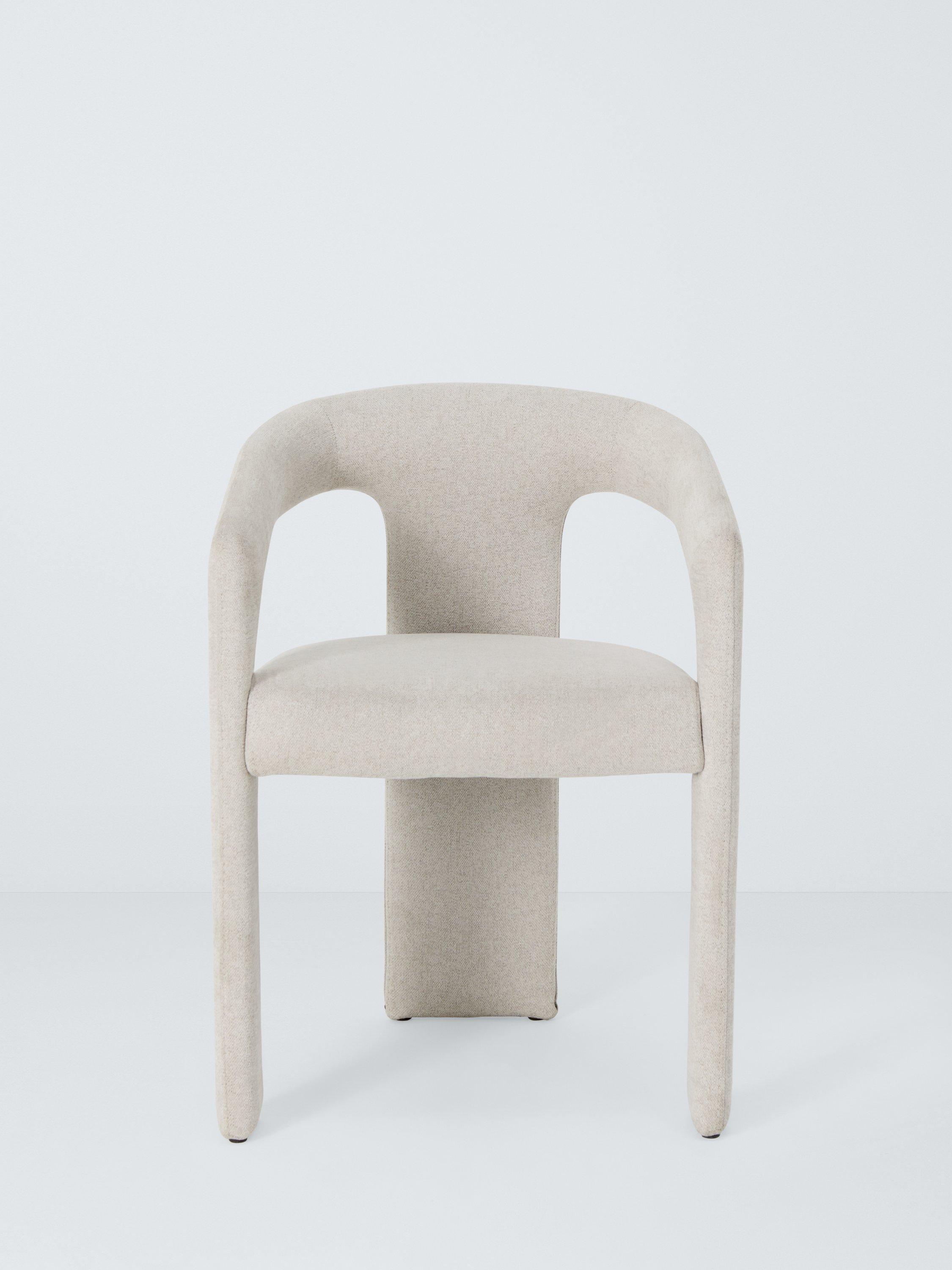 Paire de chaises de salle à manger rembourrées John Lewis Contour - Produit britannique