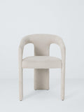 Paire de chaises de salle à manger rembourrées John Lewis Contour - Produit britannique