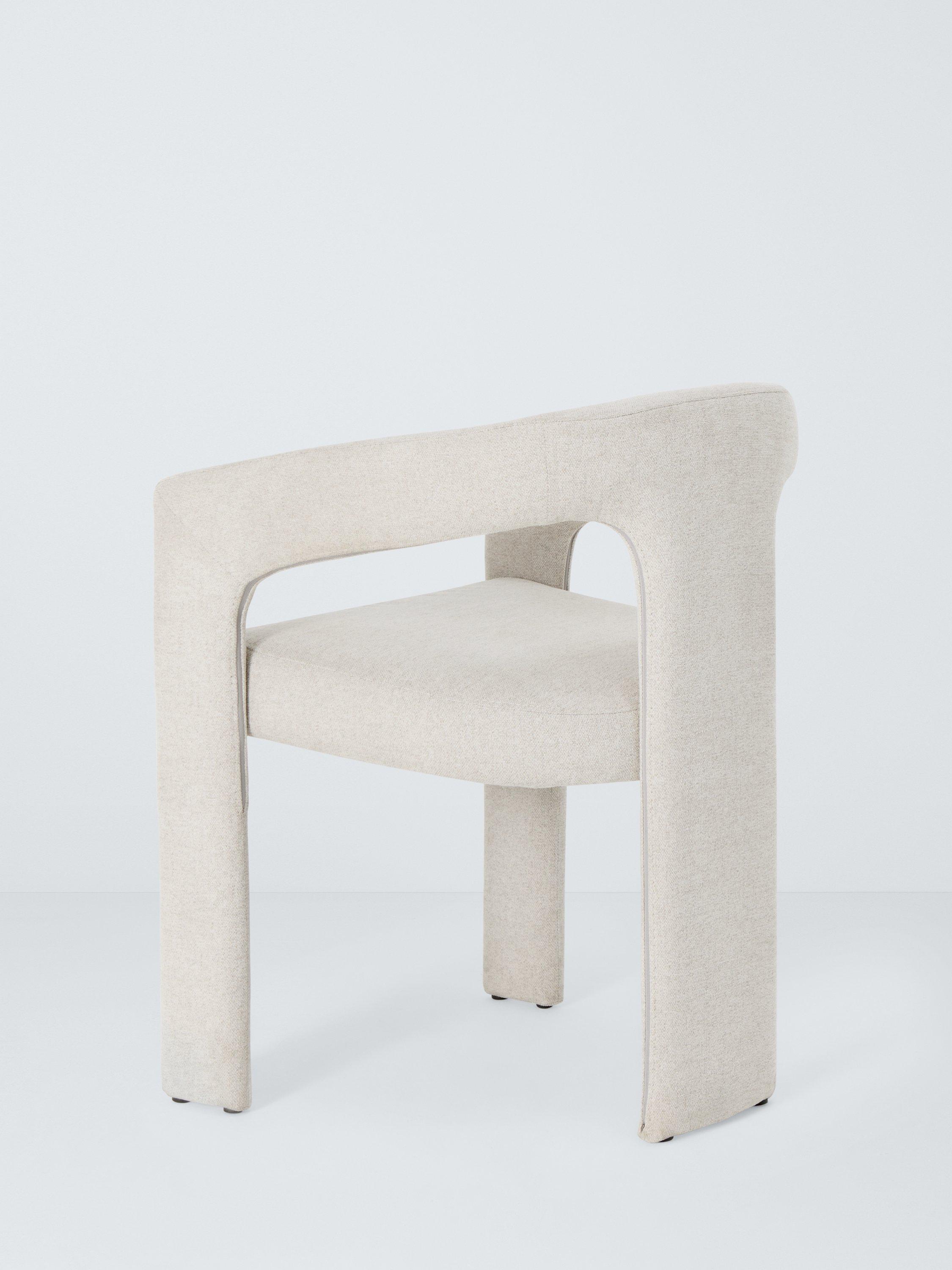 Paire de chaises de salle à manger rembourrées John Lewis Contour - Produit britannique