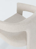 Paire de chaises de salle à manger rembourrées John Lewis Contour - Produit britannique