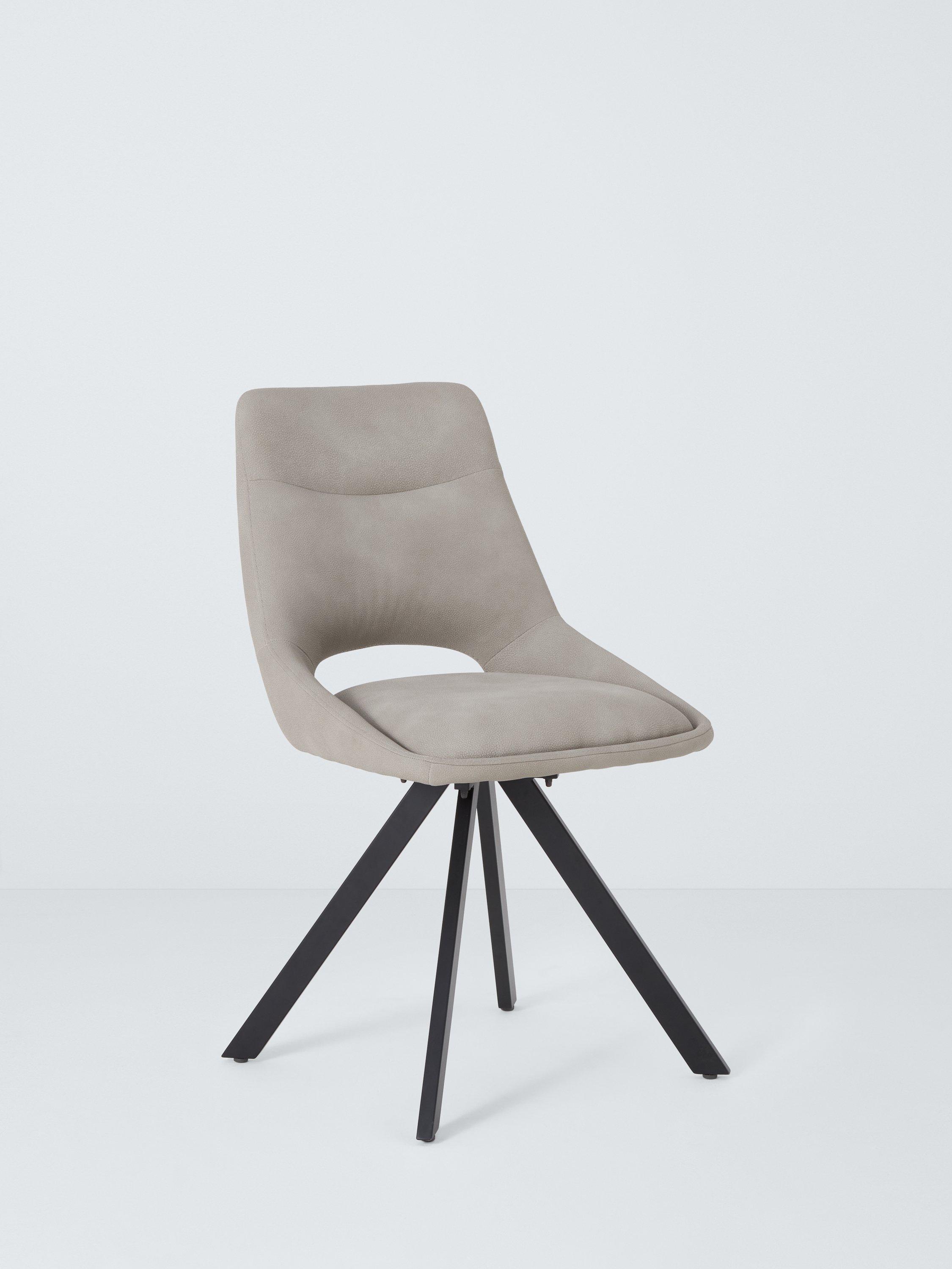 John Lewis Paige swivel dining chair set of 2 Misty, UK version
