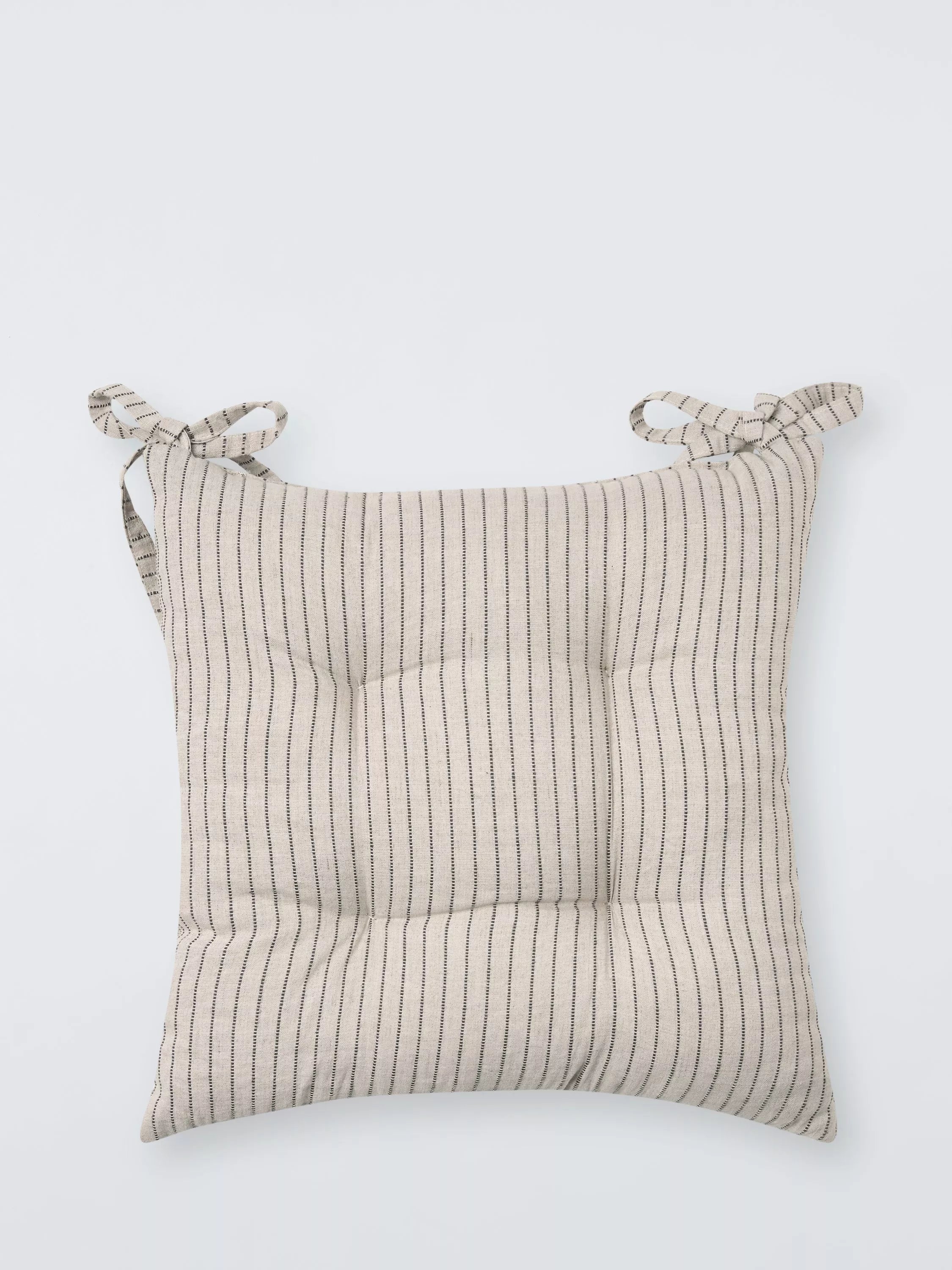 John Lewis stripe seat pad 41x41cm, imported from the UK