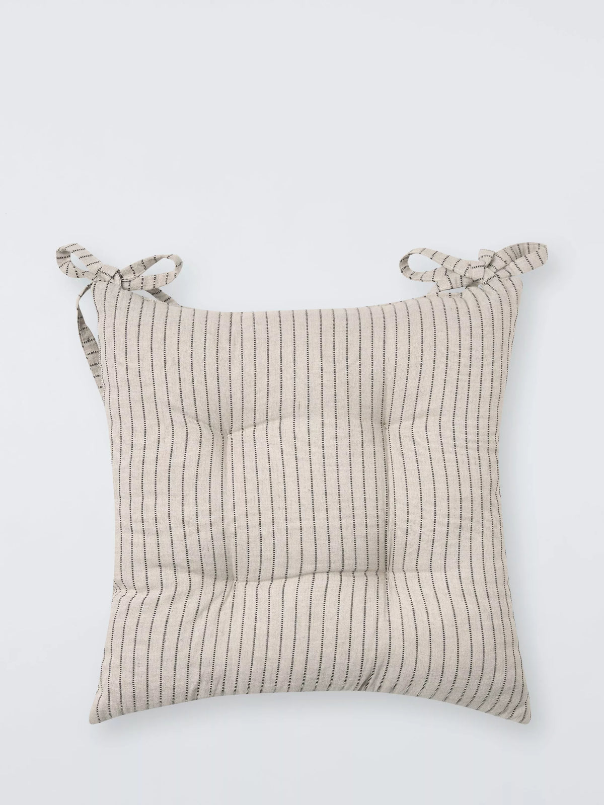 John Lewis stripe seat pad 41x41cm, imported from the UK