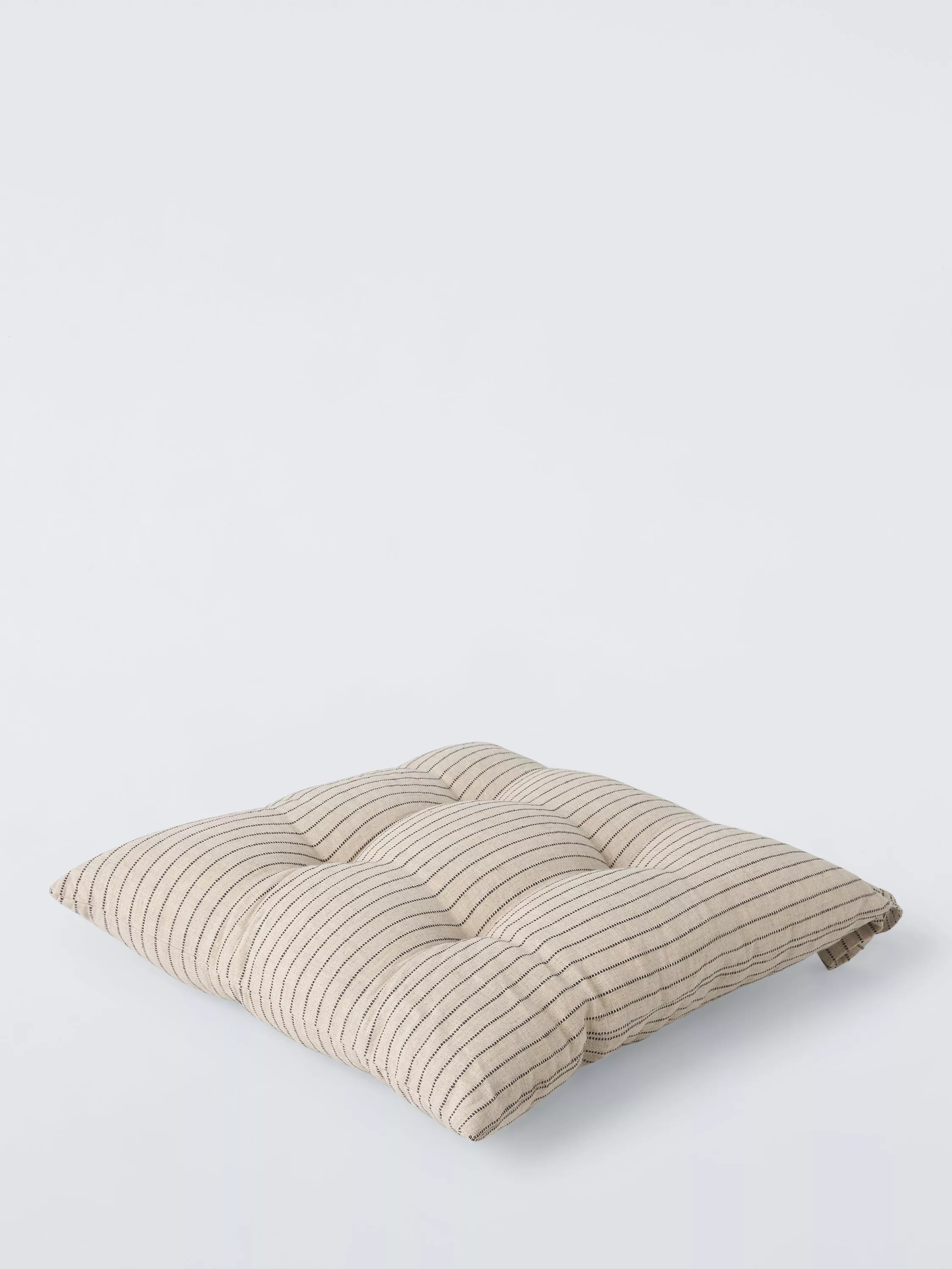 John Lewis stripe seat pad 41x41cm, imported from the UK