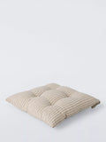 John Lewis stripe seat pad 41x41cm, imported from the UK