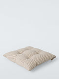 John Lewis stripe seat pad 41x41cm, imported from the UK