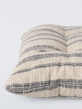John Lewis pinstripe seat pad natural 40x40cm - British product