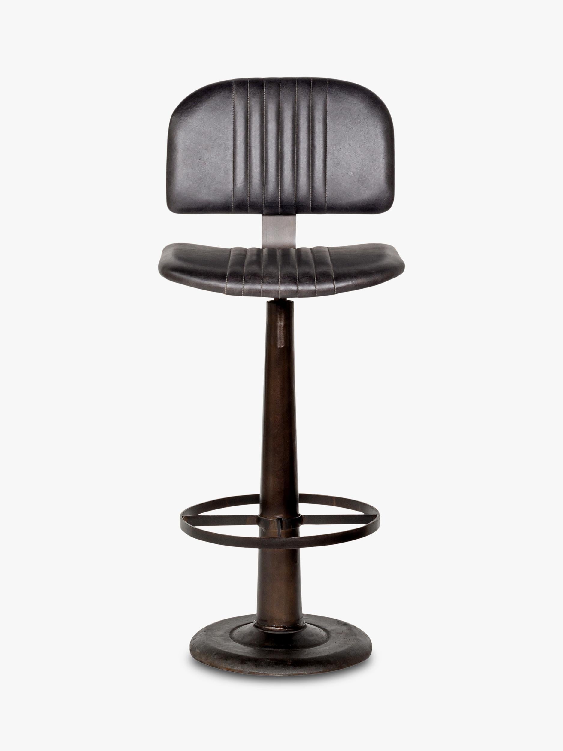 nkuku Narwana bar chair black - British product