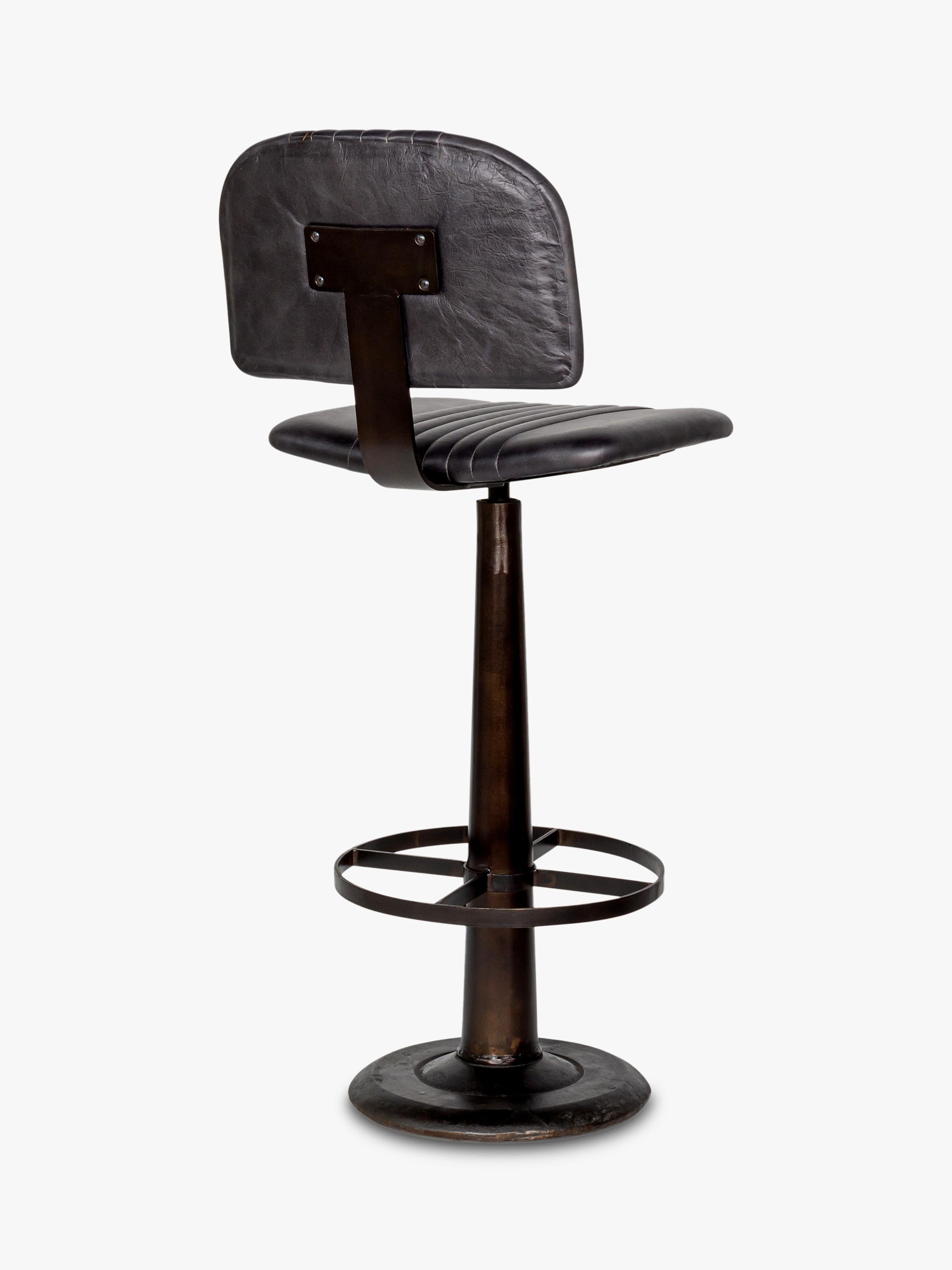 nkuku Narwana bar chair black - British product
