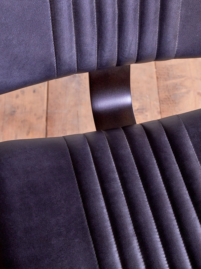 nkuku Narwana bar chair black - British product