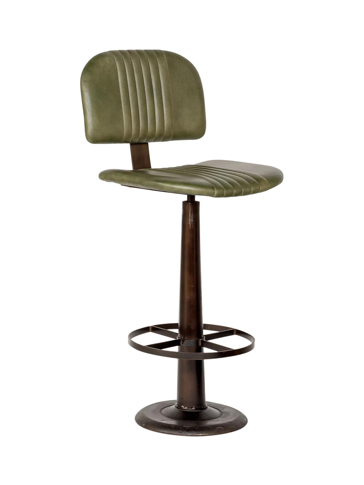 nkuku Narwana bar chair green, imported from the UK
