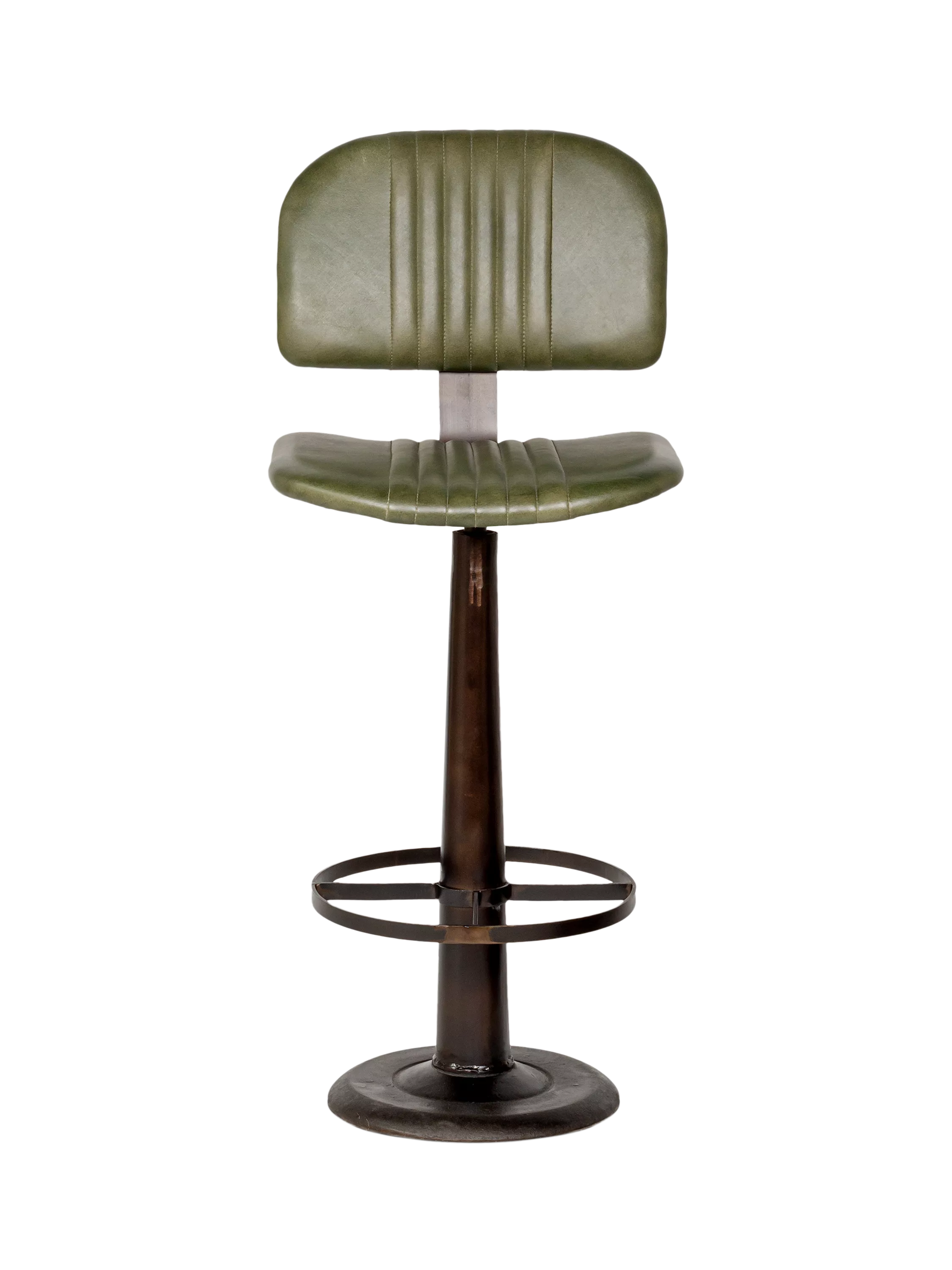 nkuku Narwana bar chair green, imported from the UK