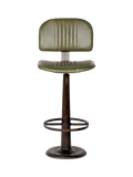 nkuku Narwana bar chair green, imported from the UK