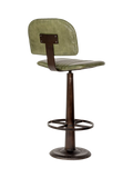 nkuku Narwana bar chair green, imported from the UK