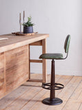 nkuku Narwana bar chair green, imported from the UK