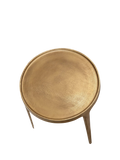 nkuku Rohia large brass side table - British product
