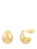 Estella Bartlett waterproof mini teardrop earrings gold - British product