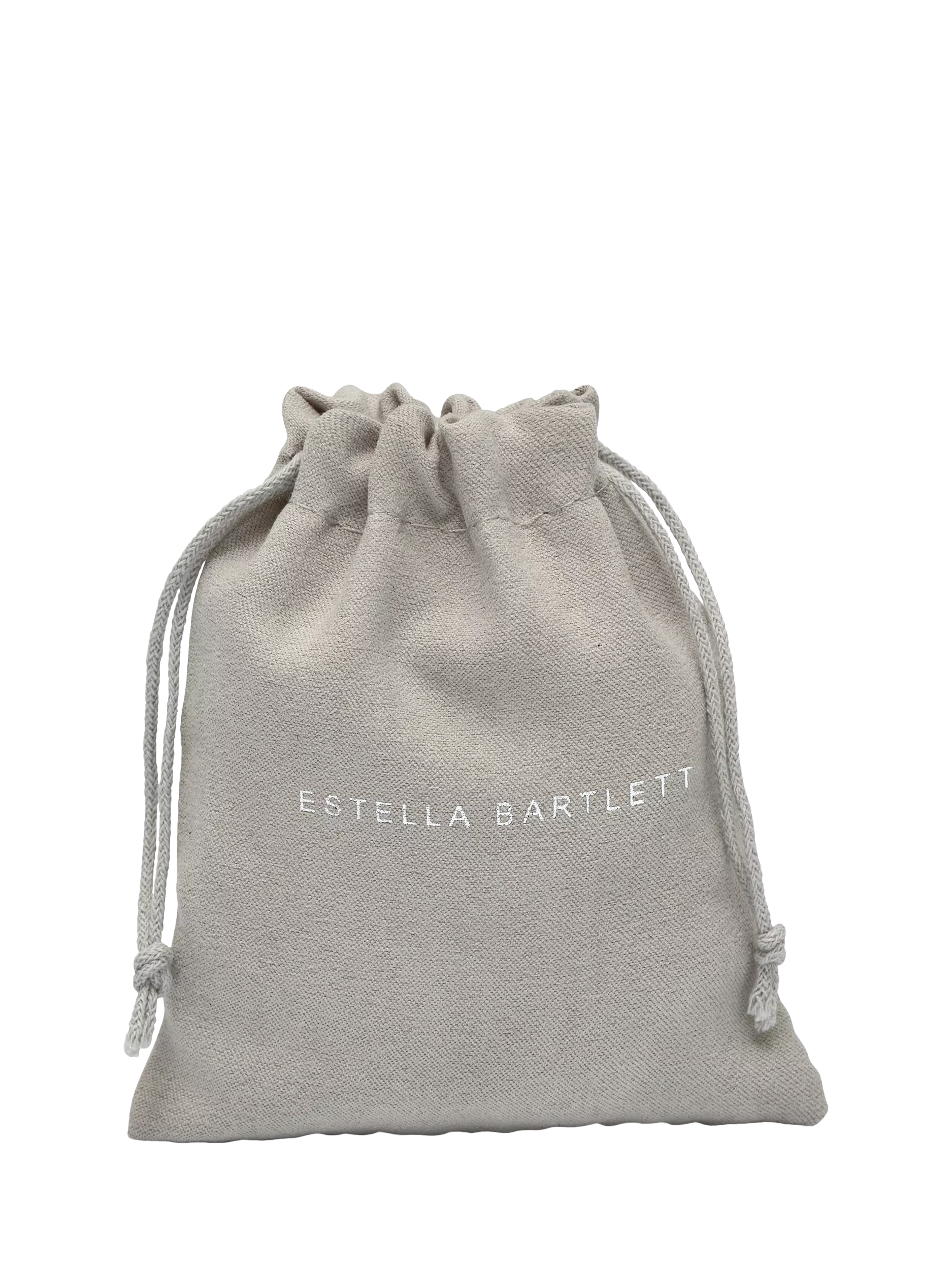 Estella Bartlett mini teardrop stud earrings silver tone - British product