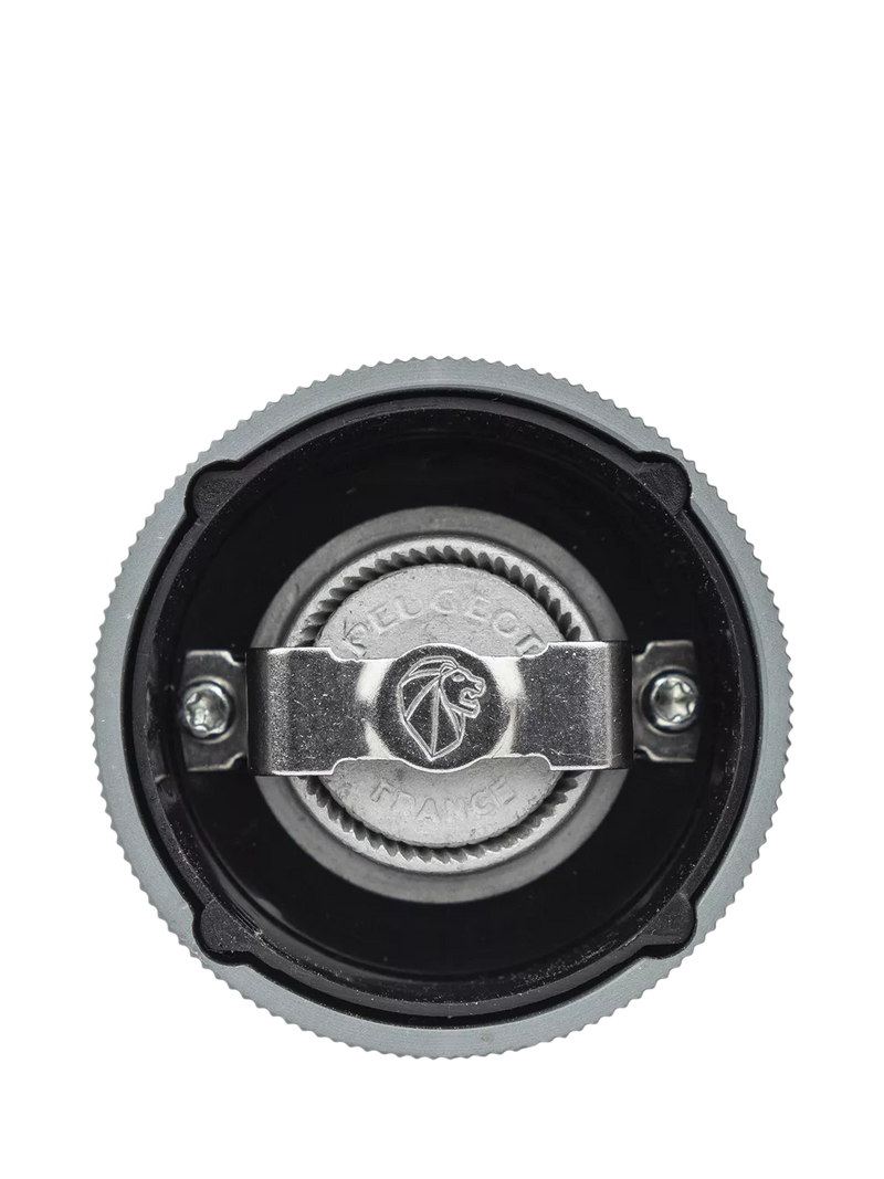 Peugeot Night Chic salt and pepper mills 12cm matt black, imported from the UK