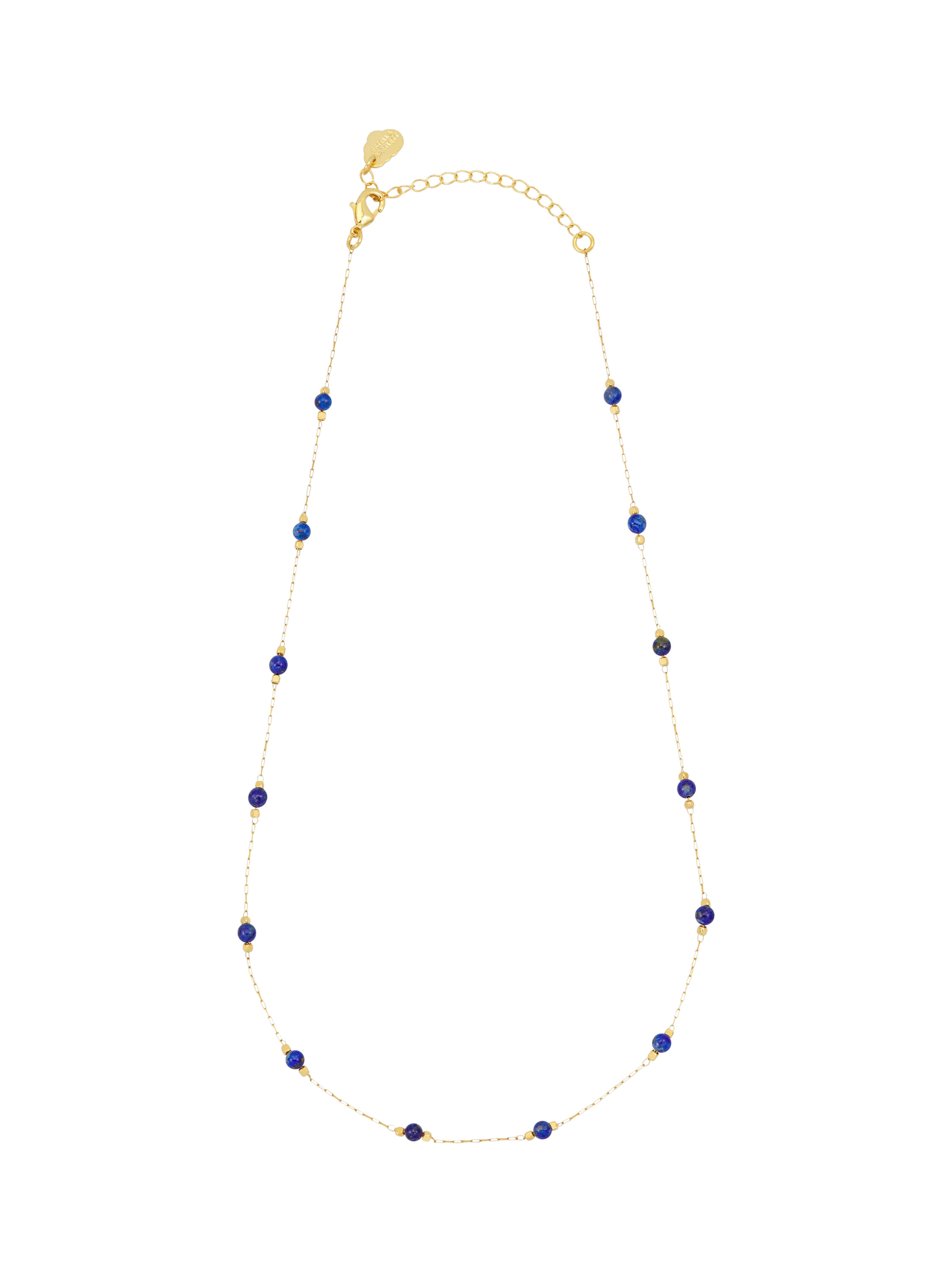 Estella Bartlett necklace lapis lazuli gold tone 40-44cm, imported from the UK