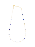 Estella Bartlett necklace lapis lazuli gold tone 40-44cm, imported from the UK